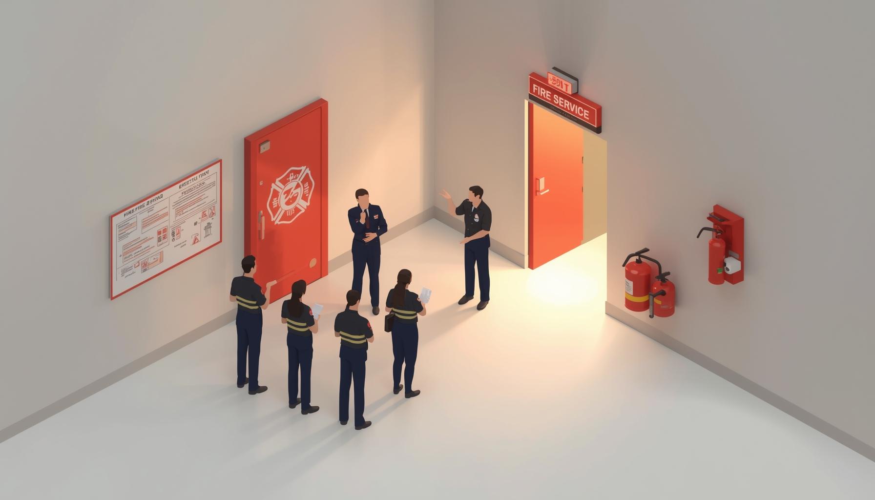 Szkolenia, procedury alarmowe i współpraca z PSP